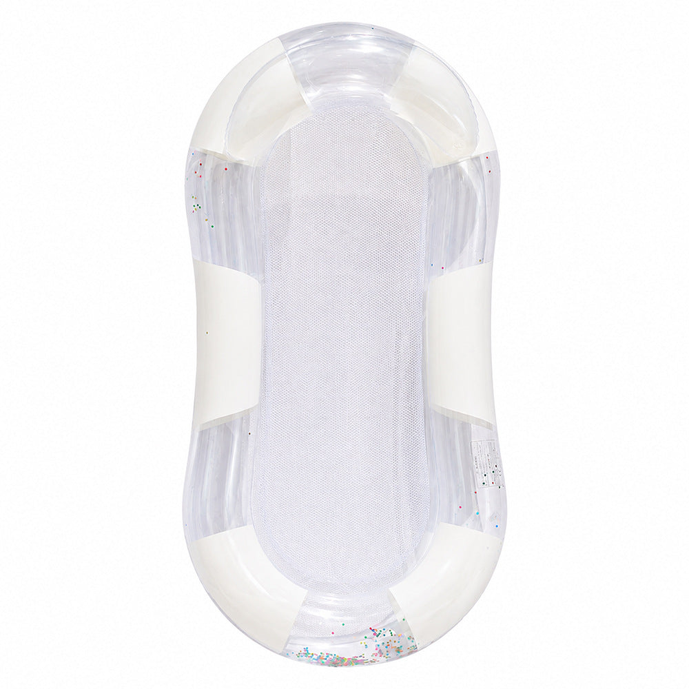 Women's Inflatable Relax Lounger with Mesh Surface Bowlift