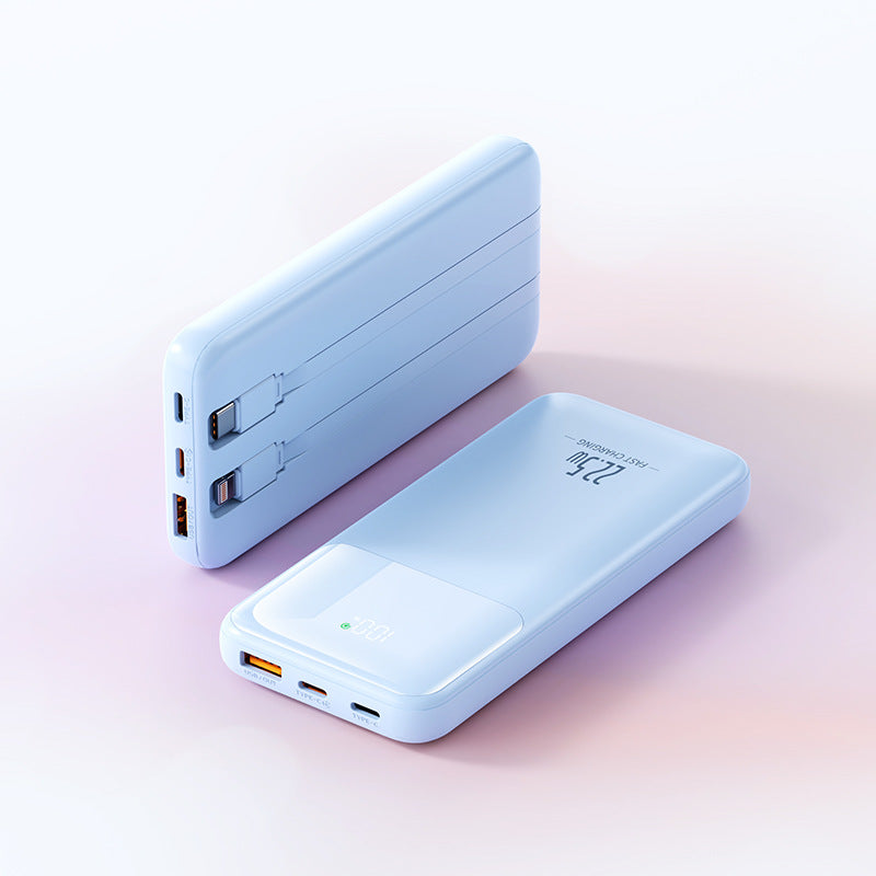 Portable power bank with USB-C and fast charging function Bowlift