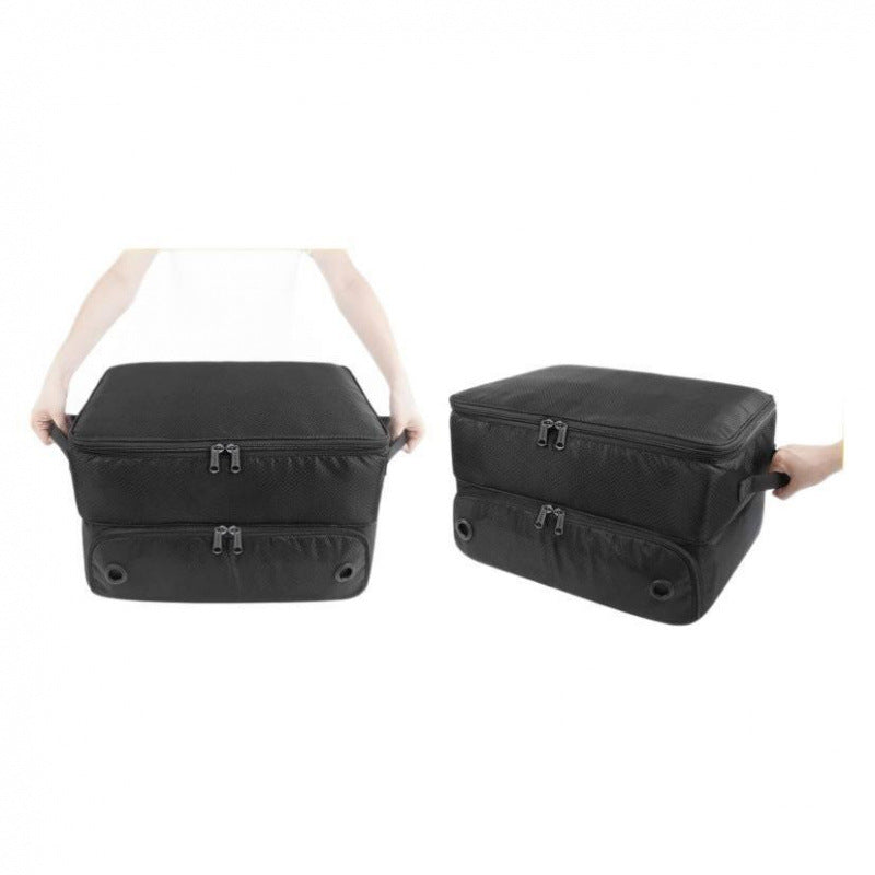 Multi-Compartment Travel Organizer Box Bowlift