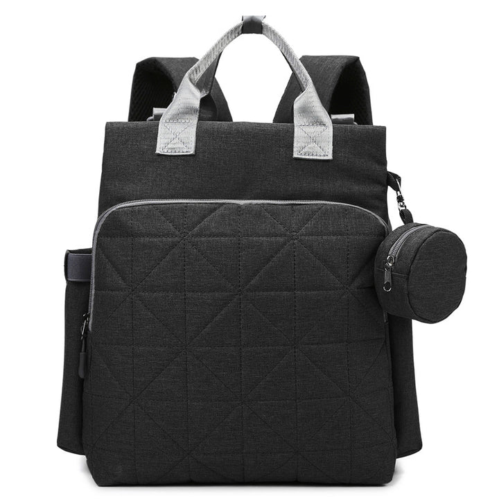 Multi-Functional Quilted Backpack Bowlift