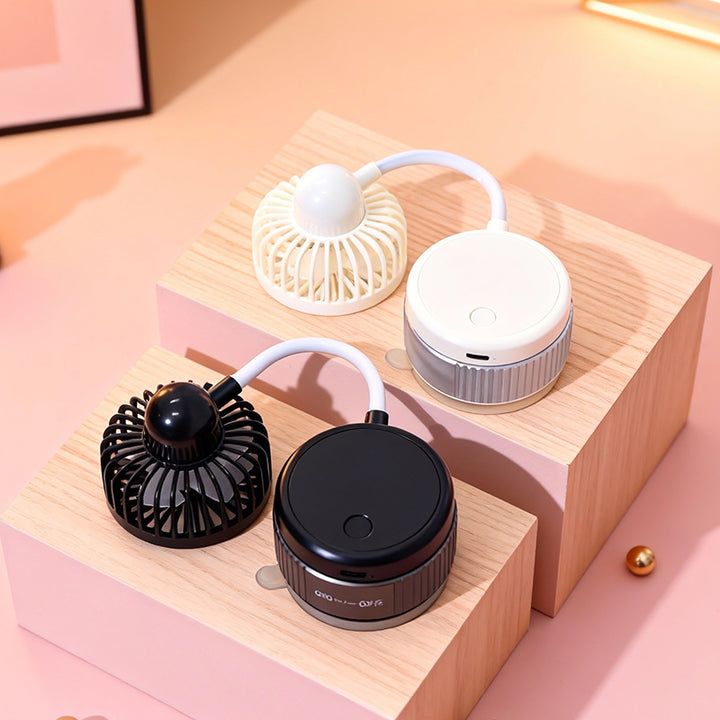 Ladies Portable Table Fan with Flexibility and Innovative Design Bowlift