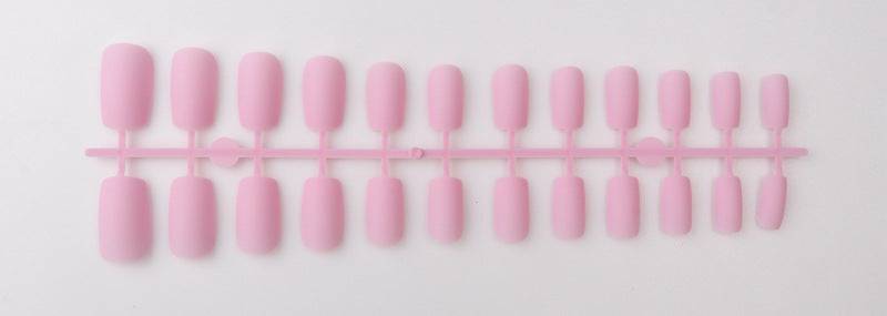 Matte Finish Press-On Nail Set Bowlift