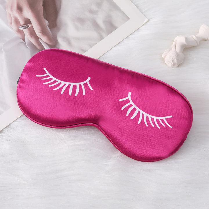 Women's nano silk eye mask with soft padded interior lining and elastic headband Bowlift