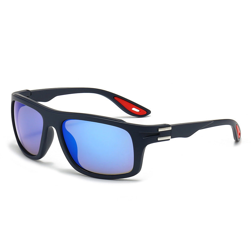 Men's sporty sunglasses with polarized lenses and shock-resistant frame Bowlift