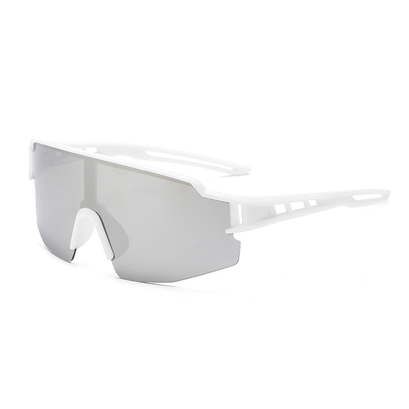 Unisex nan sporty wraparound sunglasses with ultra-light polycarbonate lens and non-slip nose bridge Bowlift