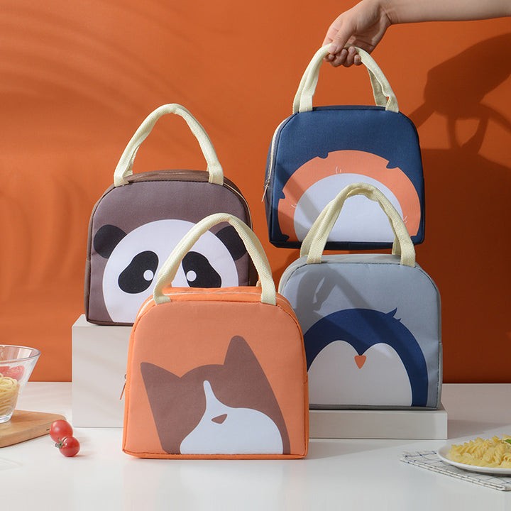 Fun Penguin-Themed Insulated Lunch Box