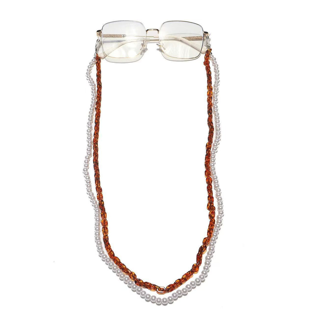 Beaded Eyewear Chain with Accents Bowlift