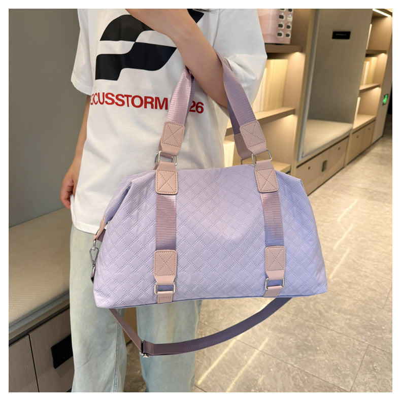 Quilted Travel Duffel Bag