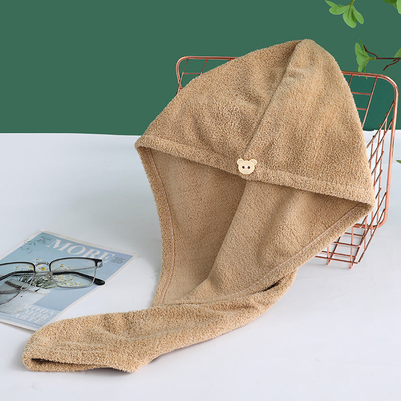Women's Cozy Bathrobe Towel Bowlift