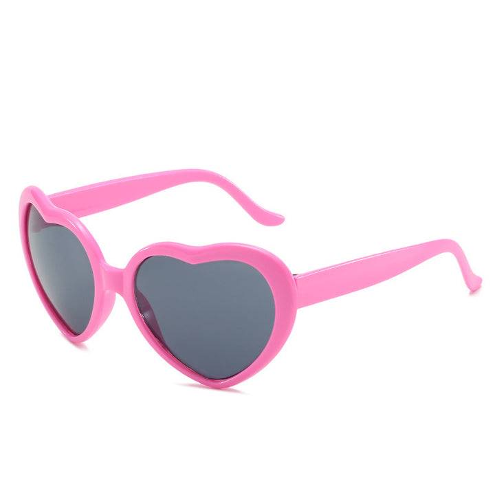 Ladies Heart-shaped Sunglasses Bowlift