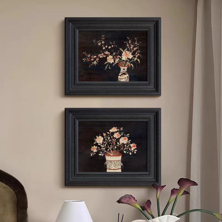 Flower Arrangement Wall Decoration