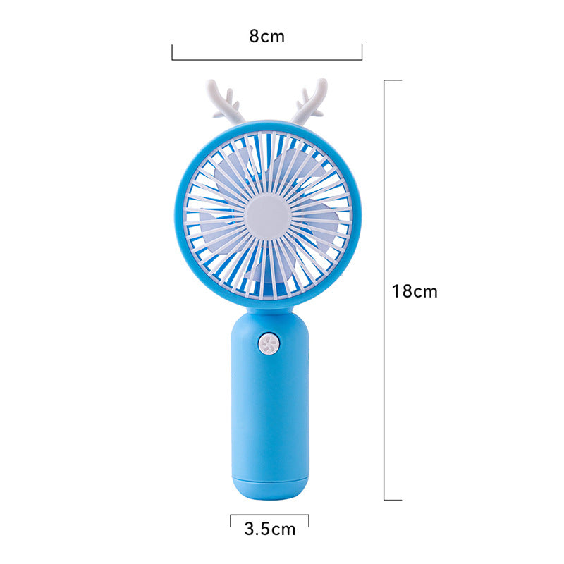 Ladies portable handheld fan in animal design Bowlift