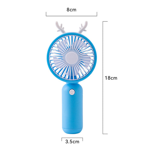 Ladies Portable Mini Hand Fan with Cute Design Bowlift