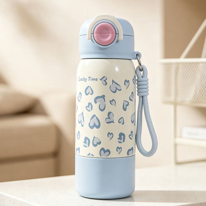 Women's insulated bottle with sweet heart design Bowlift