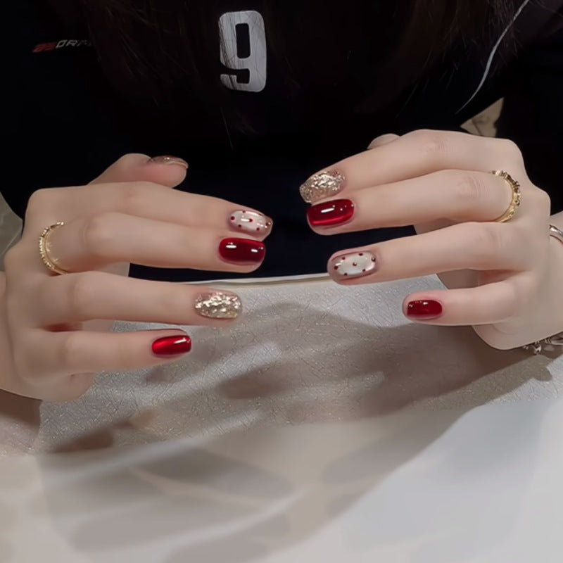 Artistic Decorative Press-On Nails Bowlift