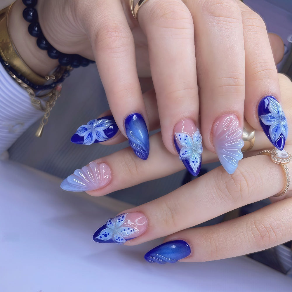 Artificial nails in modern floral design Bowlift