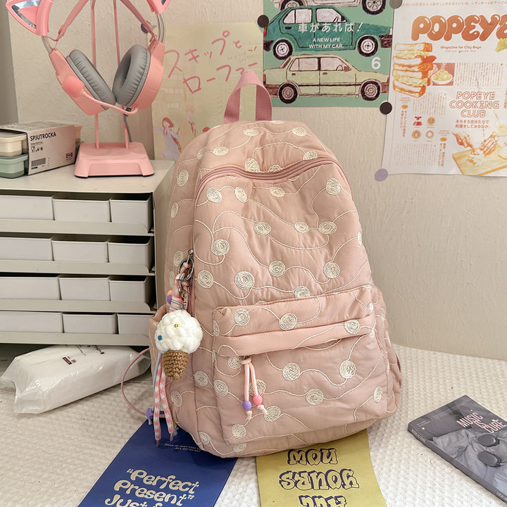 Quilted Backpack Bowlift