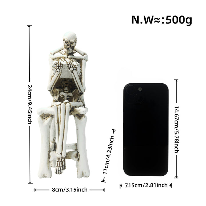Artistic Skeleton Figure Bowlift