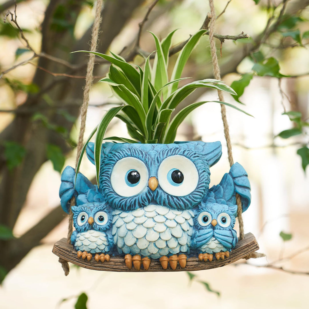 Owl-shaped decorative flower pot Bowlift