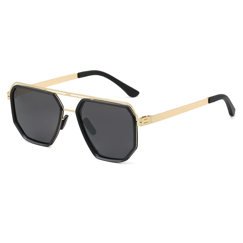 Ladies stylish octagonal sunglasses with stylish frame Bowlift