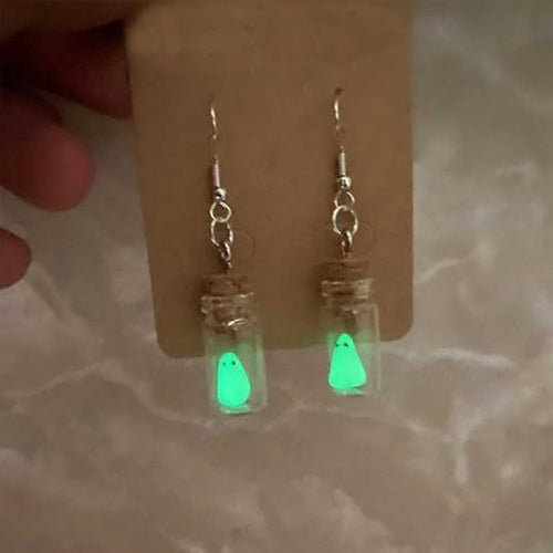 Ghost-In-A-Jar Dangle Earrings Bowlift