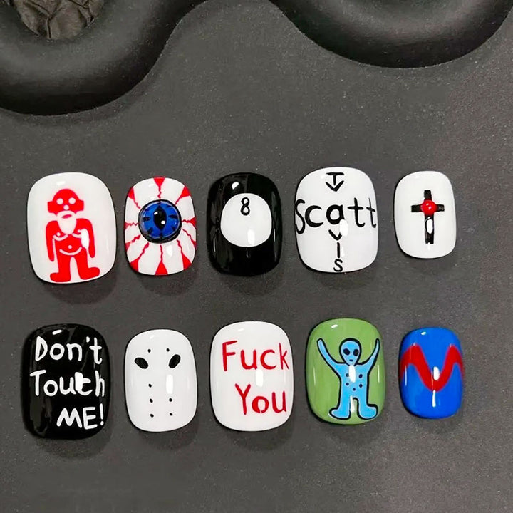 Playful Artistic Nail Art Design Set Bowlift