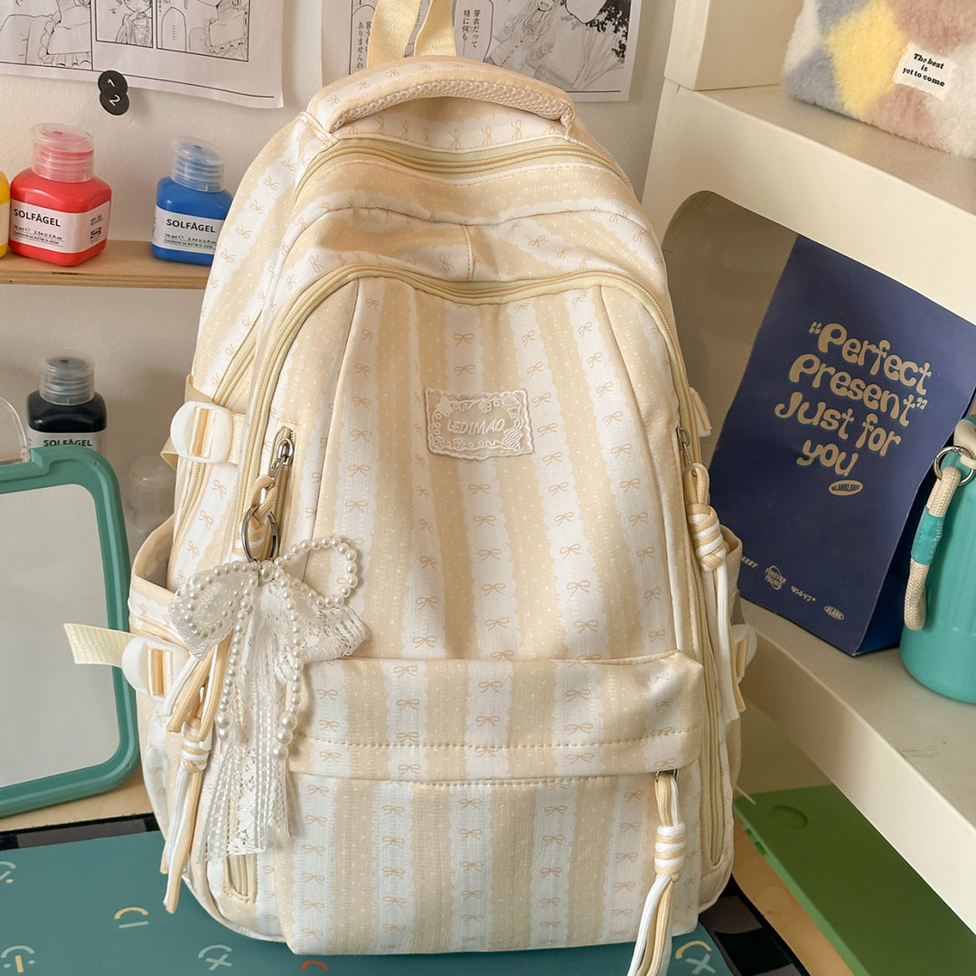Stylish Striped Backpack