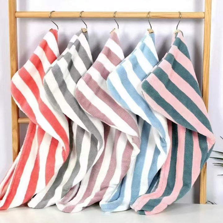 High-Quality Terry Bath Towel With Stylish Stripe Pattern Bowlift