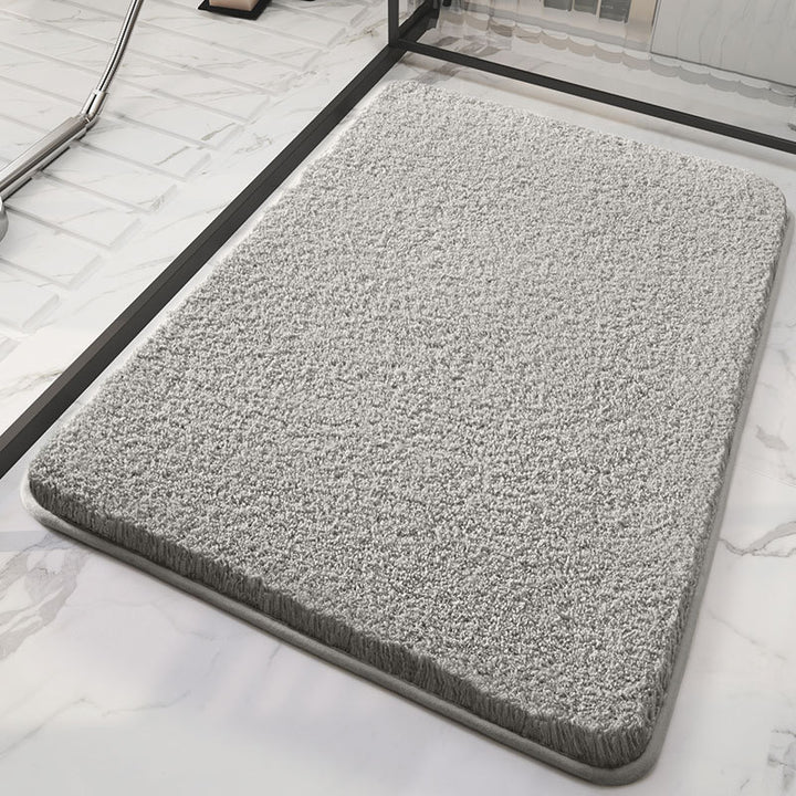 Luxurious Plush Bath Mat Bowlift