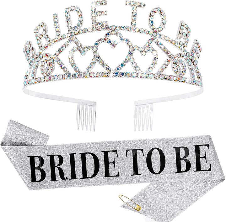 Women's Glittering Tiara with Heart Motifs Bowlift
