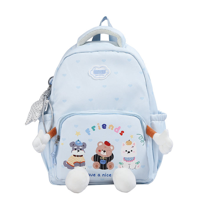 Cute Plush Character Backpack