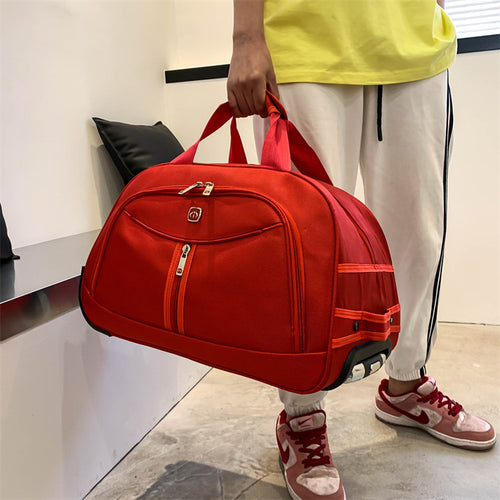Sporty travel bag with multifunctional compartment design Bowlift