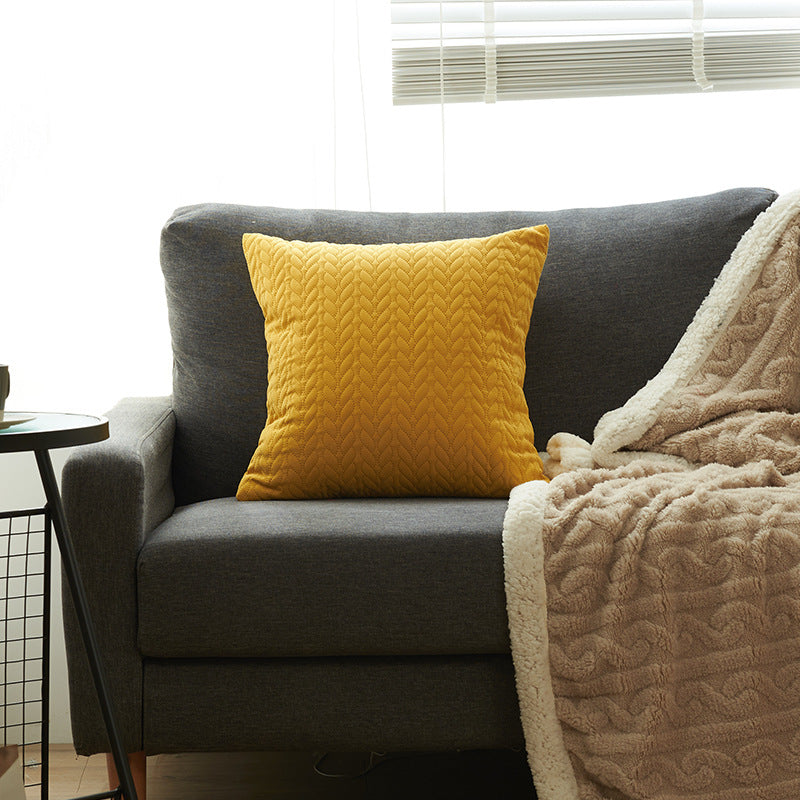 Quilted Decorative Throw Pillow