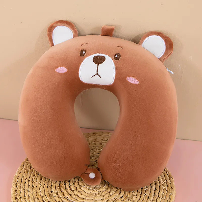Women's Comfortable Neck Pillow with Funny Design Bowlift