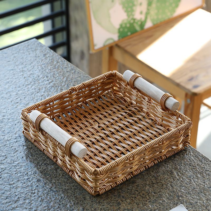 Artisan Woven Storage Basket Bowlift