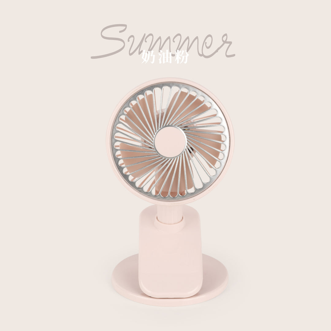 Women's Portable Table Fan with Flexible Tilt Bowlift