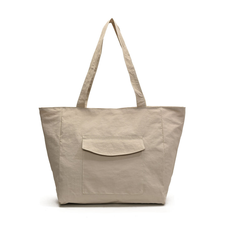 Spacious shopping bag with practical front pocket Bowlift
