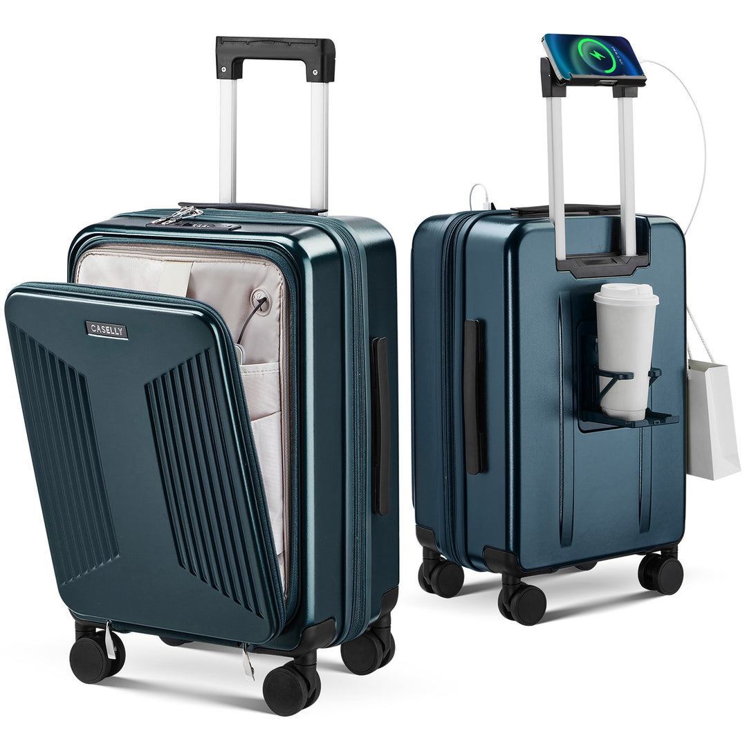 Unisex Smart Multi-Functional Carry-On Luggage Bowlift