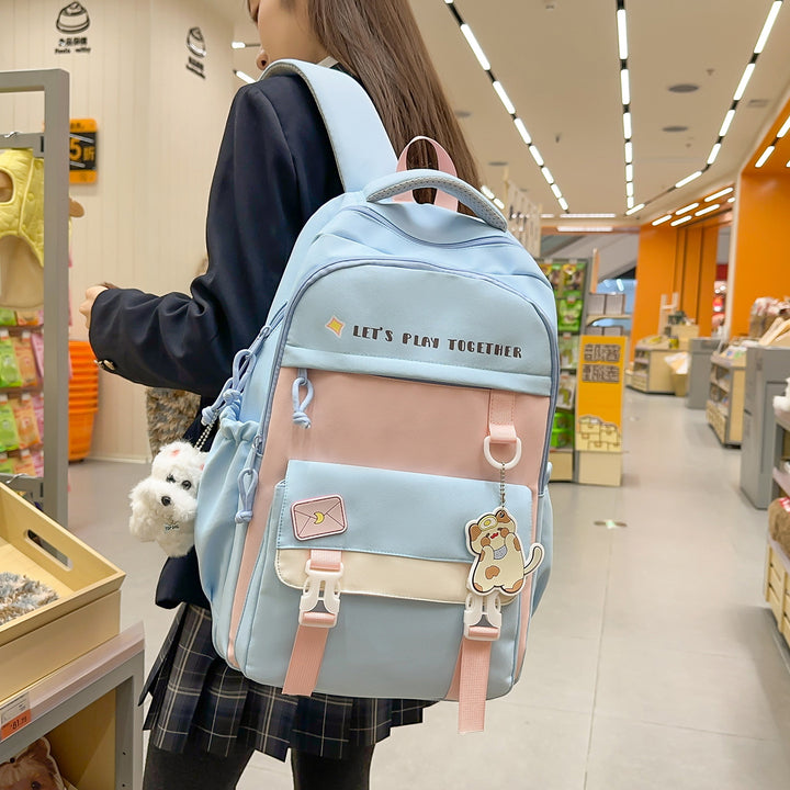 Backpack with Playful Design and Innovative Compartments Bowlift