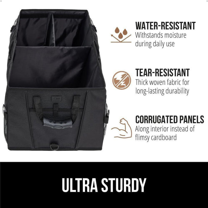 Spacious car organizer with removable compartments Bowlift