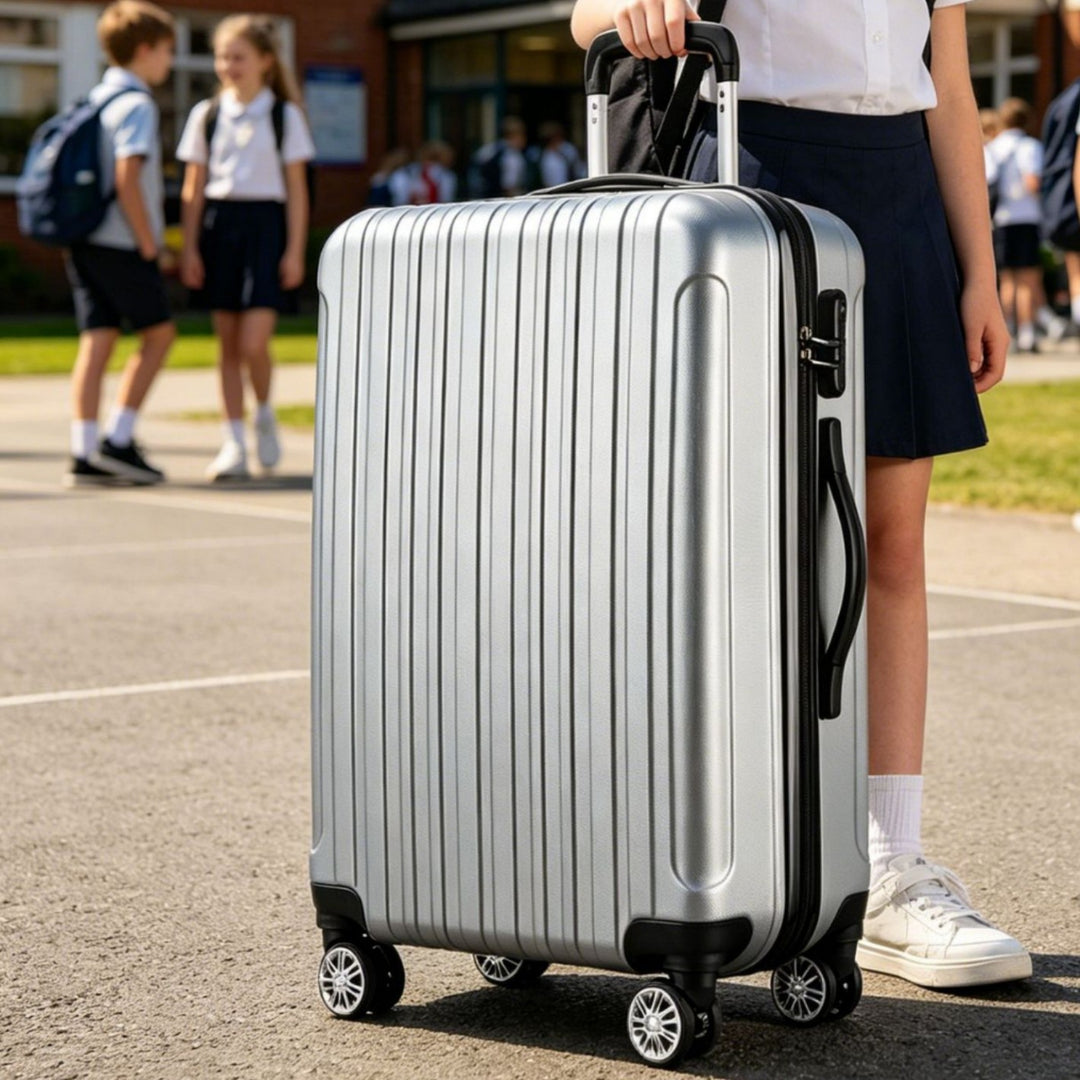 Unisex Premium Hard Shell Rolling Travel Case Bowlift