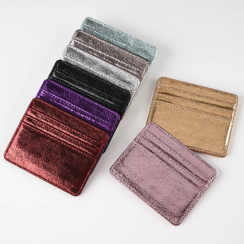 Sleek Leather Card Holder Bowlift