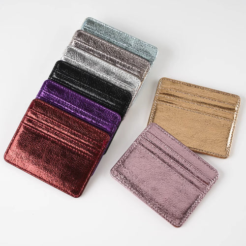 Sleek Leather Card Holder Bowlift