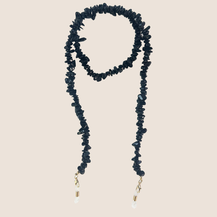 Natural Crystal Eyewear Chain Bowlift