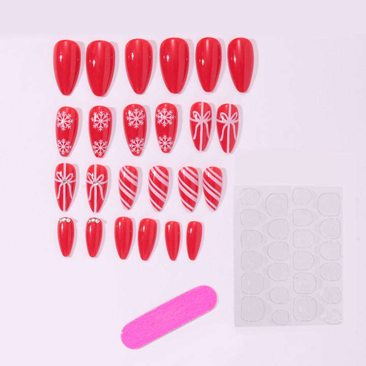 Creative Nail Art Set with Christmas Motifs Bowlift