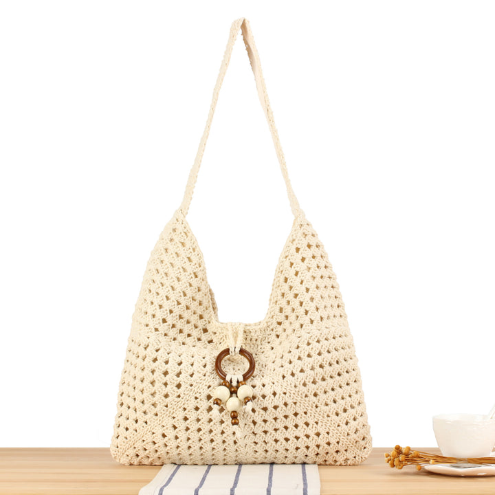 Handmade Macrame Shoulder Bag Bowlift