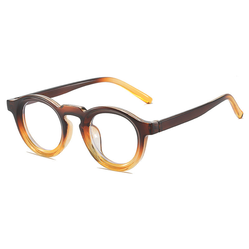 Retro-Inspired Clear Frame Glasses Bowlift