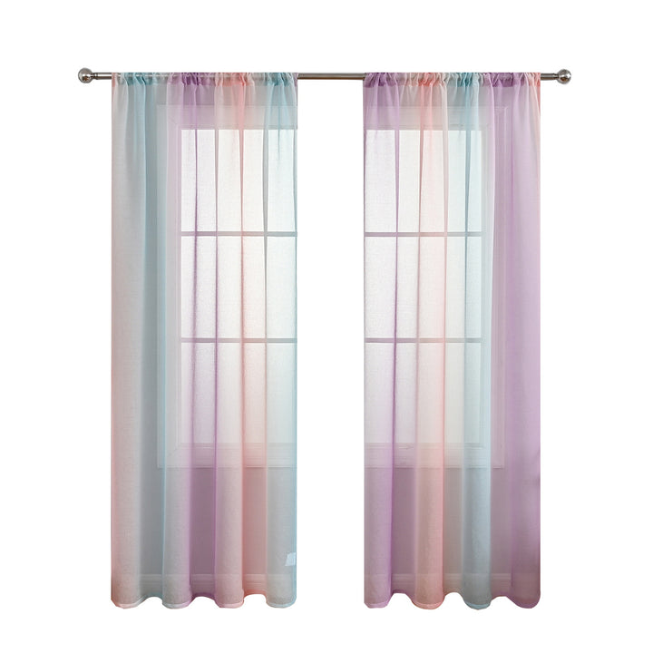 Sheer Gradient Window Drapes