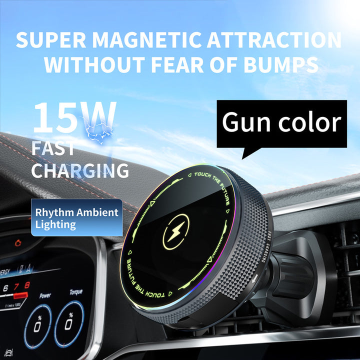 Unisex Magnetic Fast Charging Car Mount Bowlift