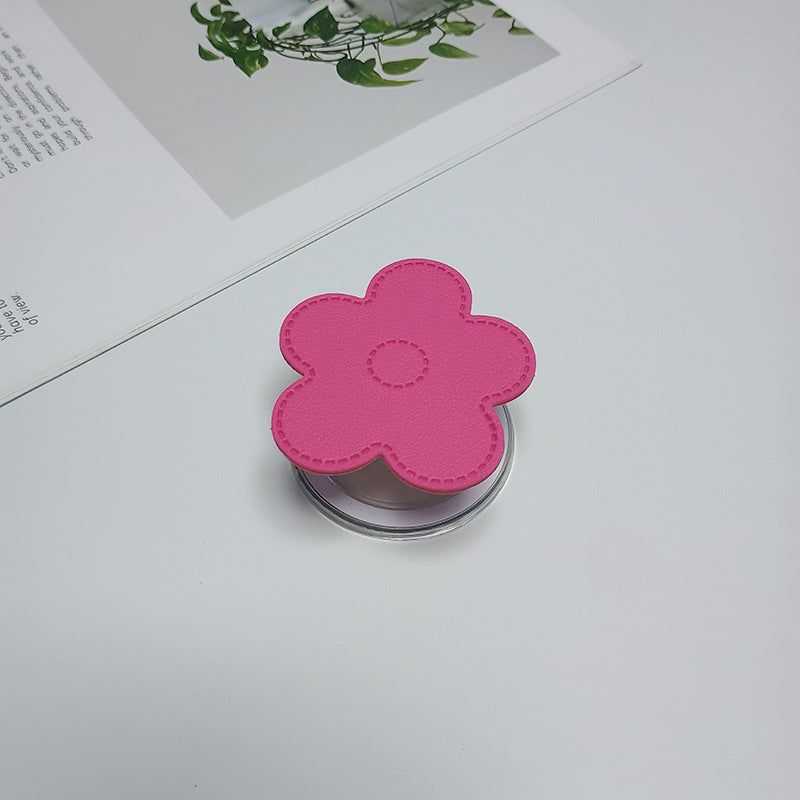 Decorative Flower Compact Mirror Bowlift